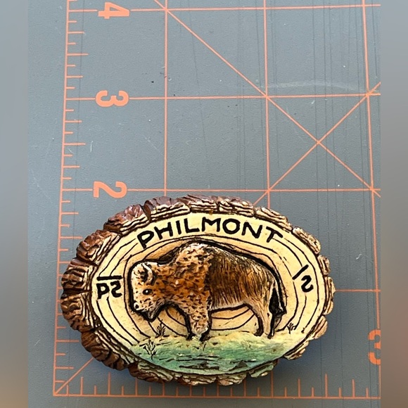 Vintage Boy Scouts Of America Neckerchief Slide from Philmont Scout Ranch - Picture 9 of 10
